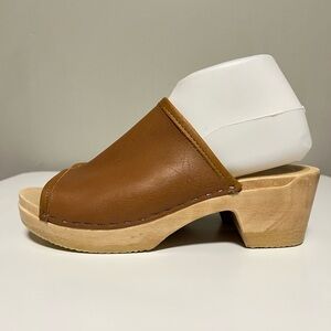 No.6 Daria Clog on Mid Heel in Desert EU 39.5-40 US 9.5